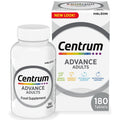 Centrum Advance Multivitamin & Mineral Supplements, 24 essential nutrients including vitamin D, C, Calcium, Daily Multivitamin Tablets, 180ct - BBE 11/2027