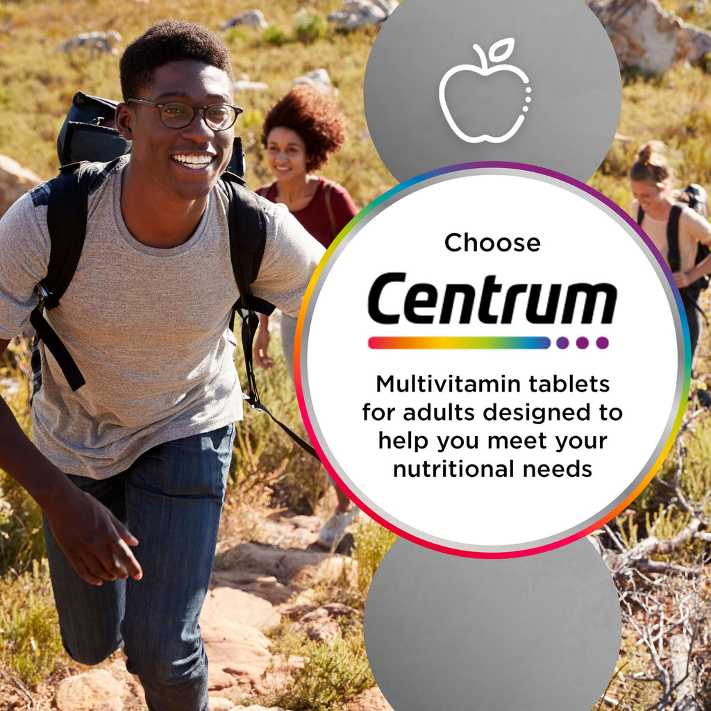 Centrum Advance Multivitamin & Mineral Supplements, 24 essential nutrients including vitamin D, C, Calcium, Daily Multivitamin Tablets, 180ct - BBE 11/2027