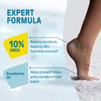 CCS Professional Foot Care Cream 175 ml - Moisturise and Protect Dry and Callused Feet, Contains 10% Urea and Eucalyptus Oil, Clinically Tested, Suitable for Diabetics - Damaged Box