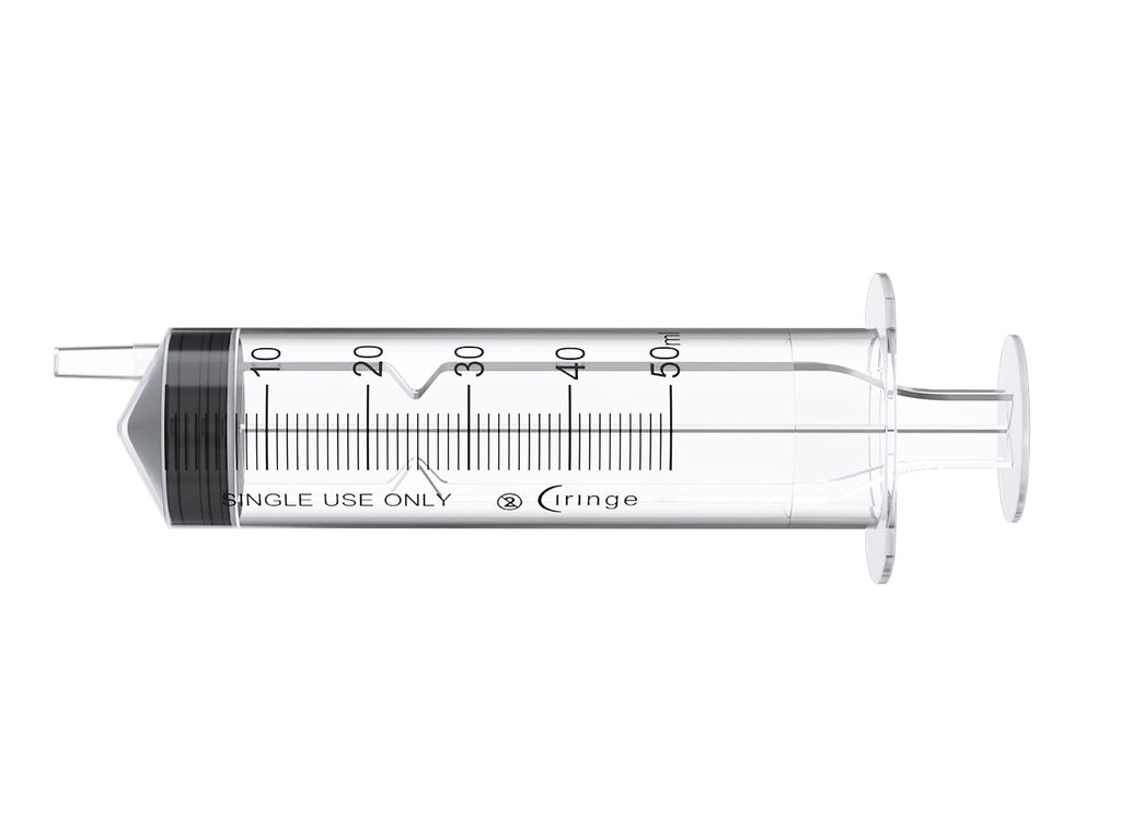 Ciringe 50 ml Syringe - Pack of 25 - Damaged Box