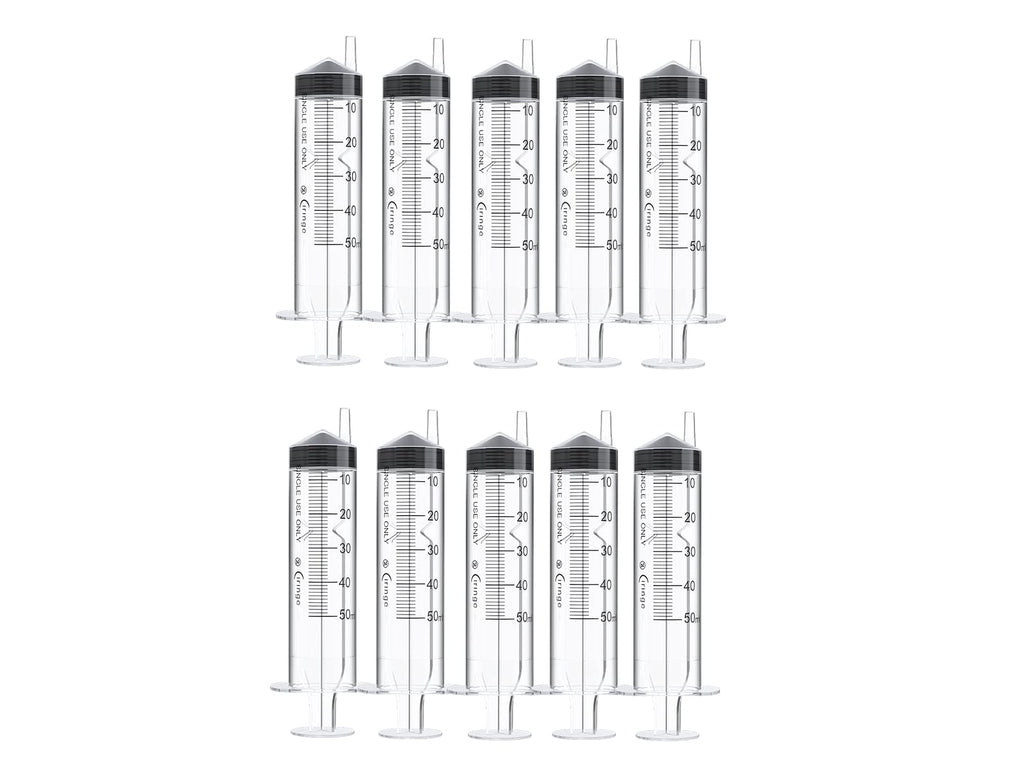 Ciringe 50 ml Syringe - Pack of 25 - Damaged Box