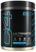 C4 Ultimate Pre Workout Powder Bubblegum 20 Servings, 40 if Single Scooped | Zero Sugar Pre Workout with Caffeine 300mg, L Citrulline 7000mg, Beta Alanine 4800mg, Vitamins and Electrolytes - BBE 06/2026