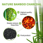 CLEVAST Bamboo Charcoal Air Purifying Bags (6x75g), Removes Odors and Moisture, Nature Fresh Air Purifier Bags, Deodorizer Eliminator, Purifier for Closet, Shoe, Large Room, Car Air freshener
