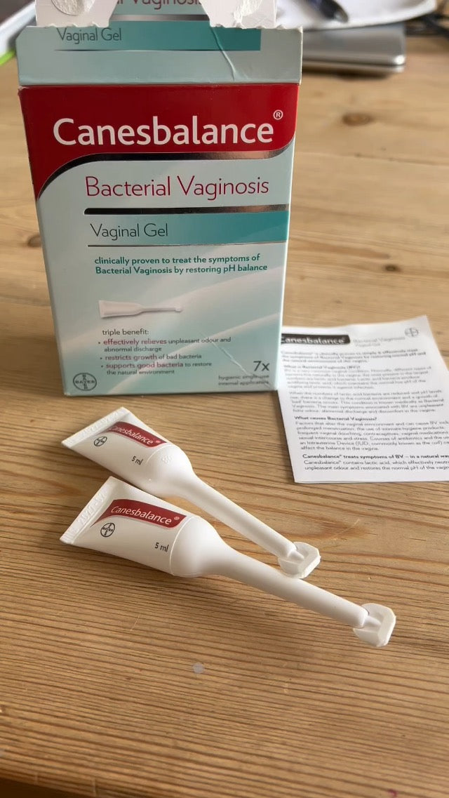 Canesbalance Bacterial Vaginosis Vaginal Singleuse Gel, Pack of 7 - BBE 06/2028