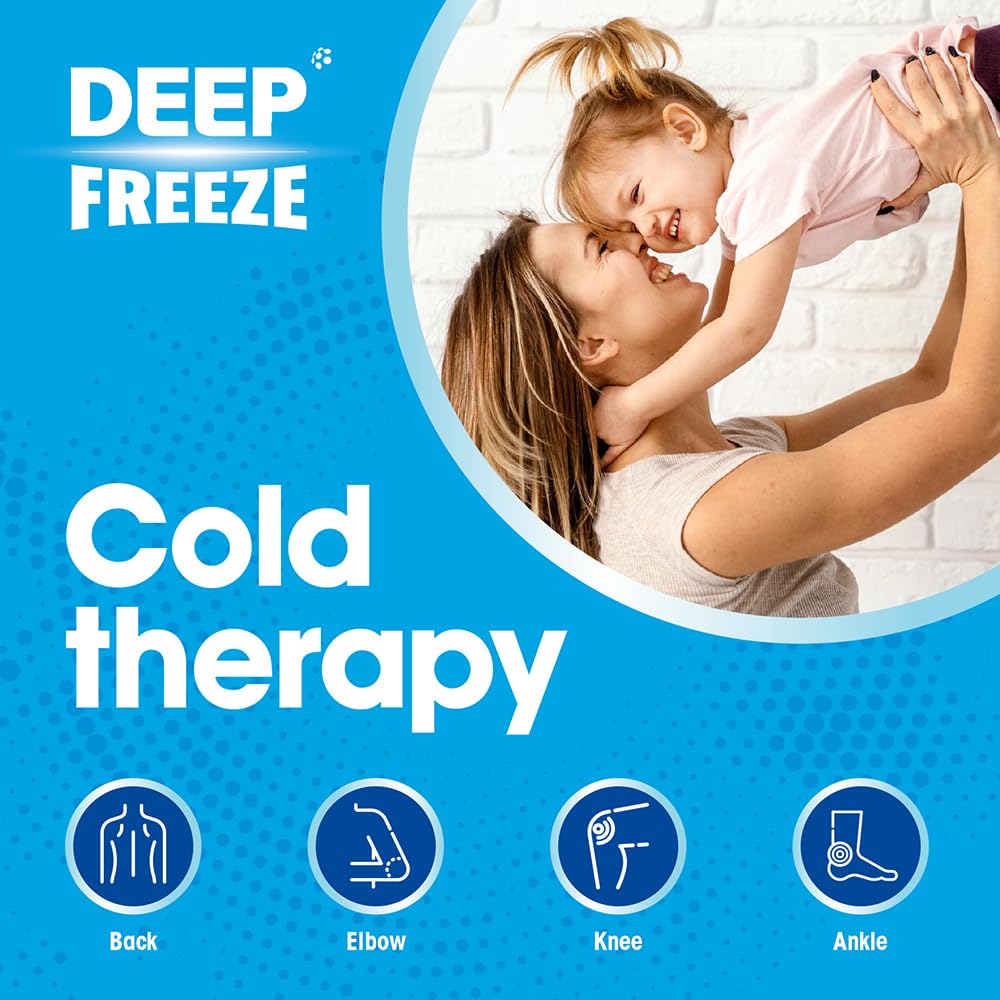 DEEP FREEZE PAIN RELIEF COLD PATCHES 4'S - Damaged Box
