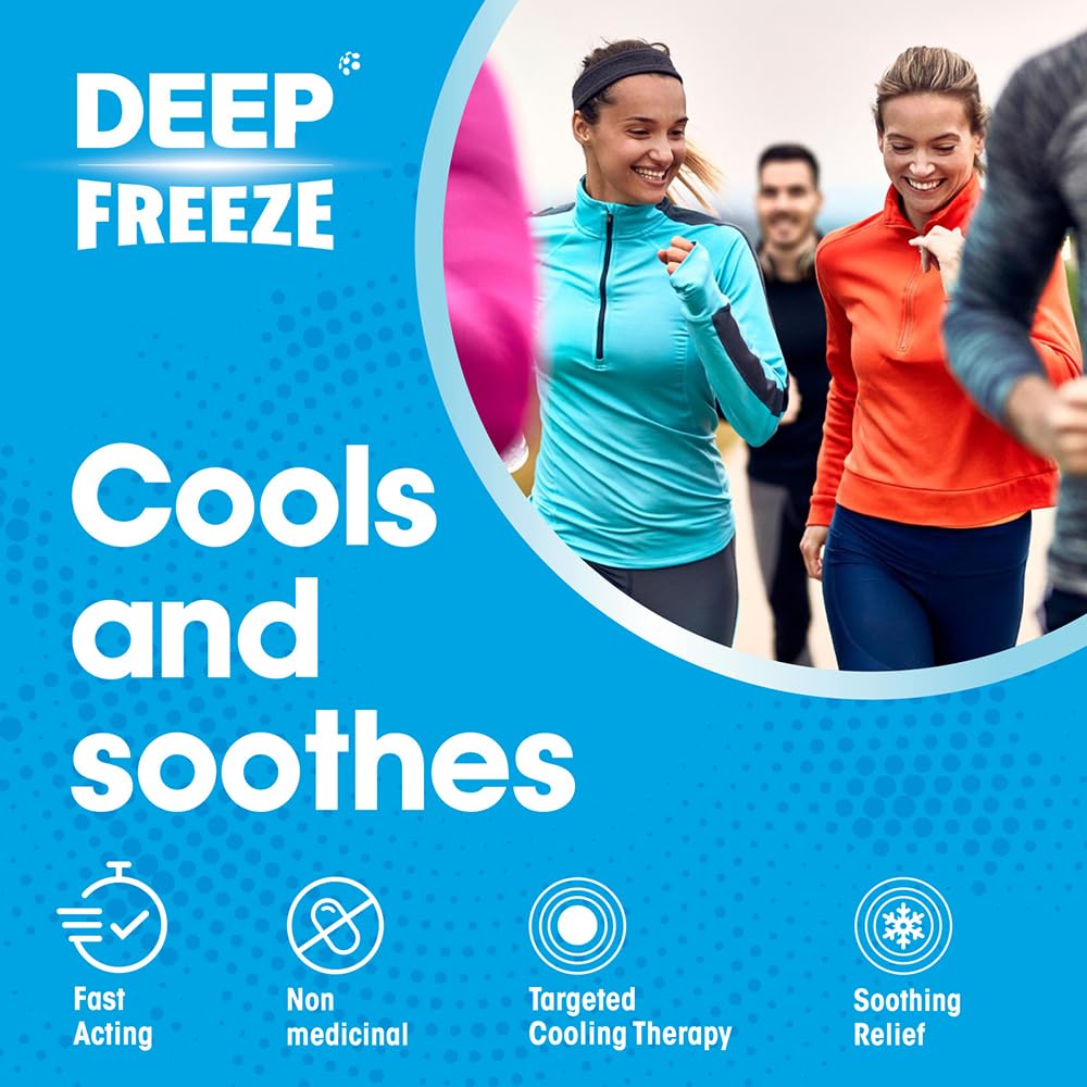 DEEP FREEZE PAIN RELIEF COLD PATCHES 4'S - Damaged Box