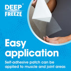 DEEP FREEZE PAIN RELIEF COLD PATCHES 4'S - Damaged Box
