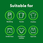 Dettol Laundry Sanitiser, Antibacterial, Fresh Cotton, 6L (1.5L x 4pck) 12hr Freshness, Hygienically Clean, Removes Odour, Kills 99.9 Percent of Bacteria - Like New