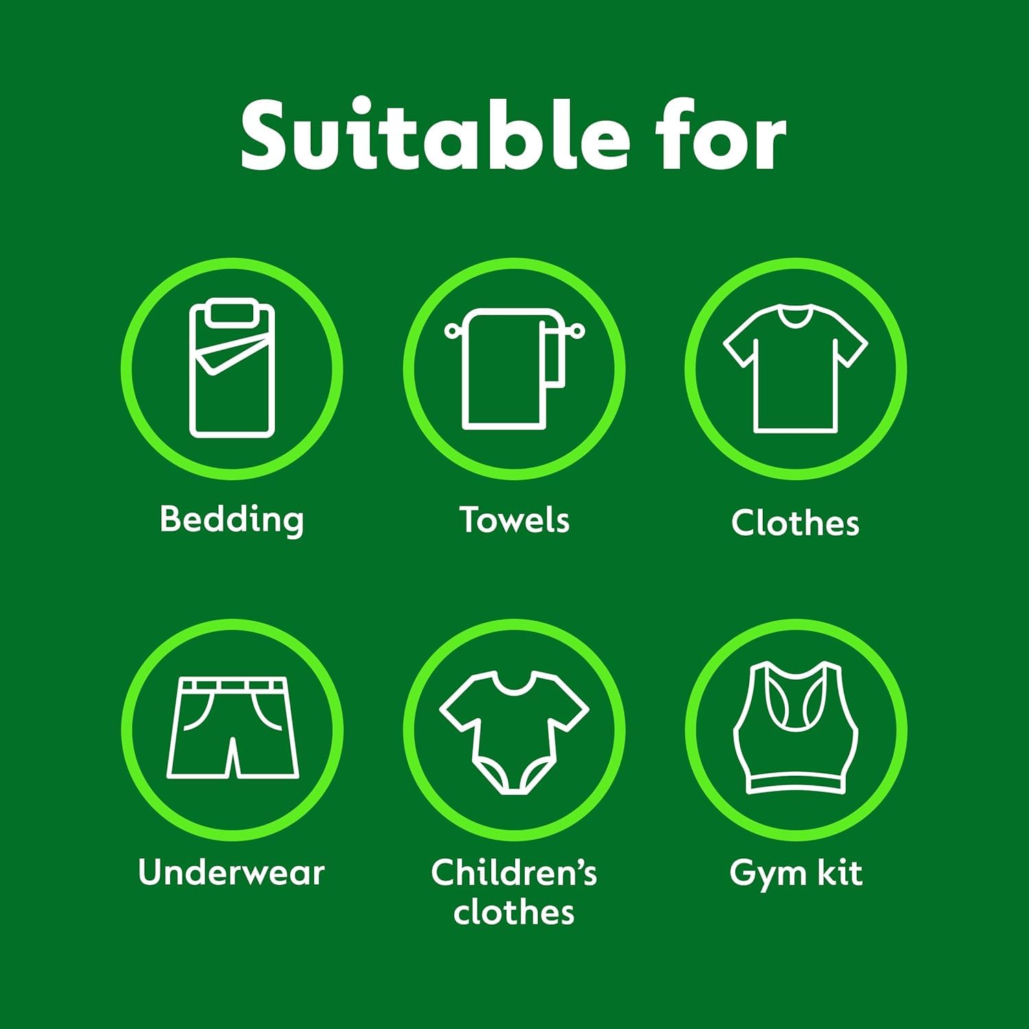 Dettol Laundry Sanitiser, Antibacterial, Fresh Cotton, 6L (1.5L x 4pck) 12hr Freshness, Hygienically Clean, Removes Odour, Kills 99.9 Percent of Bacteria - Like New
