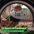 Dettol Laundry Sanitiser, Antibacterial, Fresh Cotton, 6L (1.5L x 4pck) 12hr Freshness, Hygienically Clean, Removes Odour, Kills 99.9 Percent of Bacteria - Like New