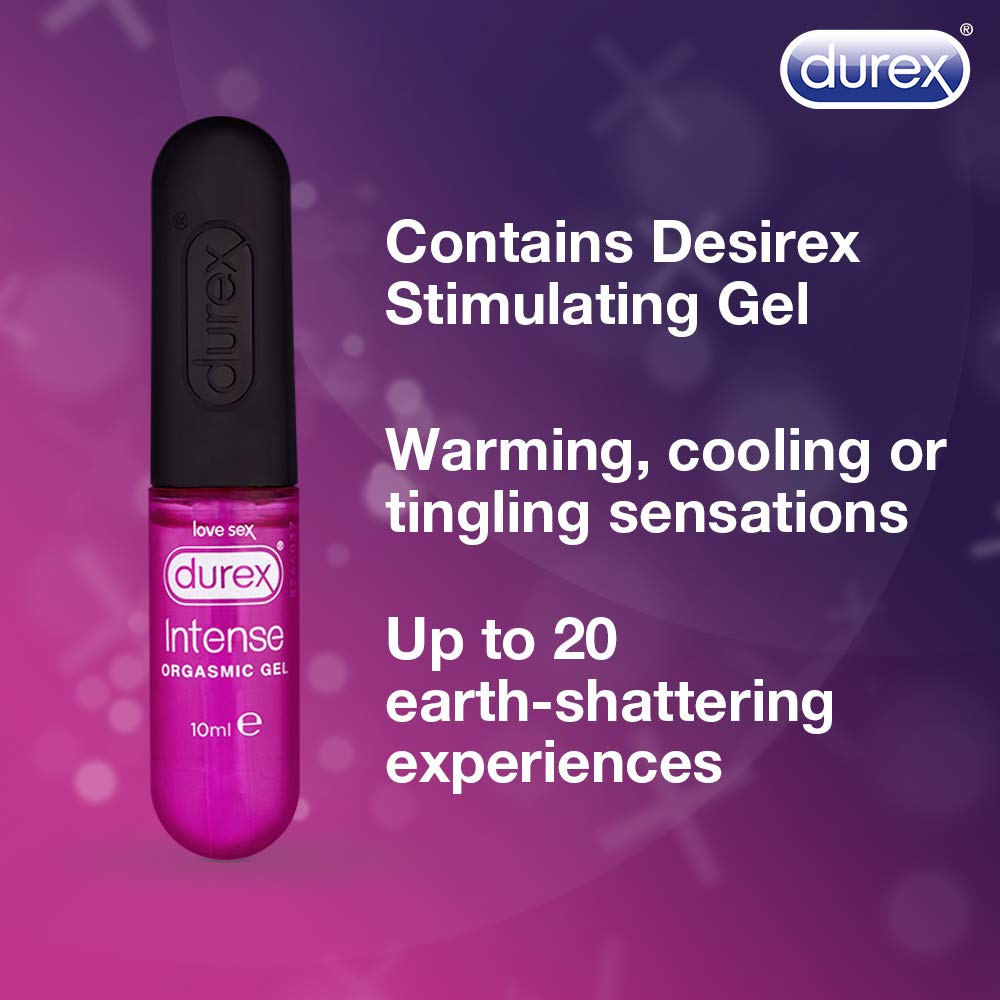Durex Intense Orgasmic Gel, 10 millilitre - BBE 06/2027