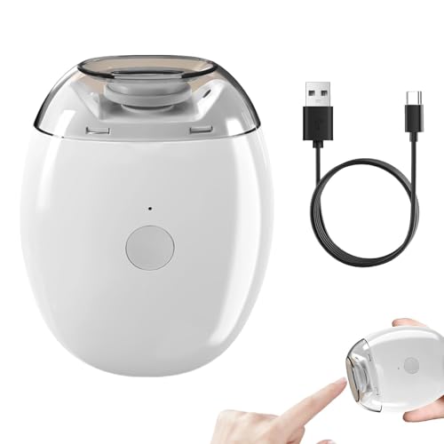Electric Nail Clippers, Electric Nail Grinder with 3 Speeds & LED Light, Auto Fingernail Cutter, Polishing Trimmer, for Children, Adults, and The Elderly - Damaged Box