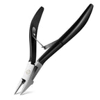 FERYES Ingrown Toenail Clippers Straight Blade Toe Nail Clippers for Thick Nails for Seniors, Stainless Steel Nail Clippers for Thick Toenails - Ultra-Slim 16mm Blade Fingernail Clippers