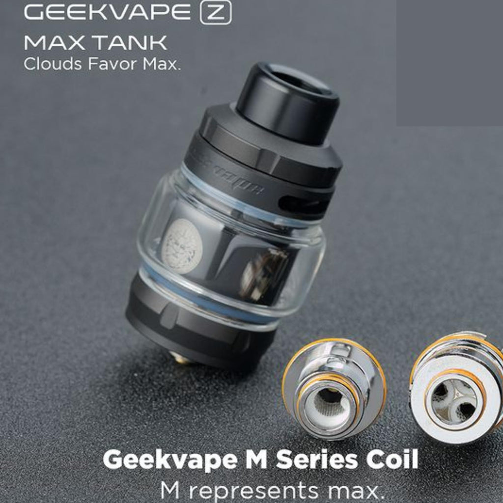 Geekvape M Series Replacement Coils, Mesh Design, Press-fit Installation, Compatible with Geek Vape Zeus Max Tank NO Nicotine [0.2ohm Triple] (Pack of 5) - Damaged Box