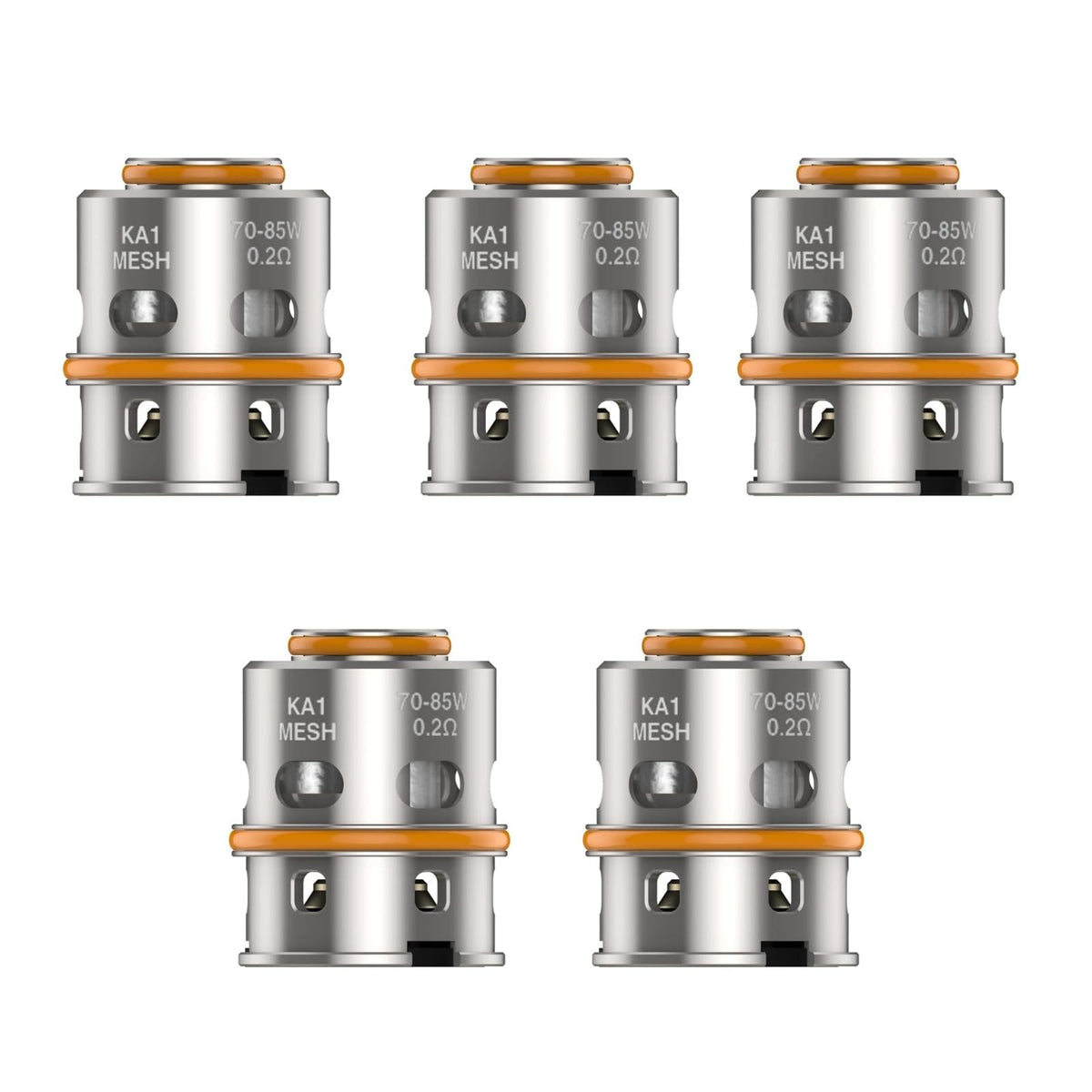 Geekvape M Series Replacement Coils - Mesh Design - 0.2ohm Triple - Zeus Max Tank - Pack of 5 - Damaged Box