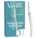 Gillette Venus for Facial Hair & Skin Care, Face Trimmer for Women, Mini Facial Hair Remover, Compact and Portable Electric Shaver for Women - Damaged Box