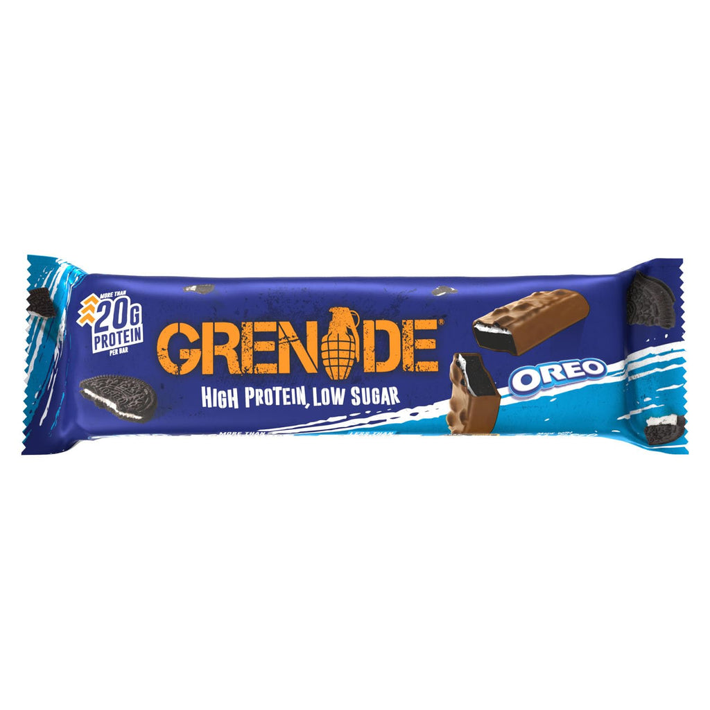 Grenade OREO - High Protein, Low Sugar Bars, 12 x 60 g - BBE 07/2026