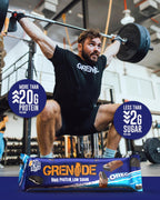 Grenade OREO - High Protein, Low Sugar Bars, 12 x 60 g - BBE 07/2026