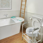 Helping Hand Kingfisher White Plastic Bath Board with Handle. Bath Board for Elderly and Disabled Users. Adjustable to Fit 16"-24" Width Baths. 200kg / 31 Stone Weight Limit - Very Good