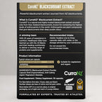 Healthspan Elite All Blacks CurraNZ Blackcurrant Extract 300mg (1 Month Supply) | Helps the Body Overcome Stress & Exertion | 300mg Natural Extract Per Capsule | 35% Anthocyanin | Vegan Friendly - Damaged Box
