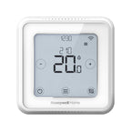 Honeywell Home T6 Smart Thermostat - WiFi, App-Enabled for Savings and Efficiency - Compatible with HomeKit, Google Home, Alexa and IFTTT, White (1 Piece) - Damaged Box