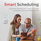 Honeywell Home T6 Smart Thermostat - WiFi, App-Enabled for Savings and Efficiency - Compatible with HomeKit, Google Home, Alexa and IFTTT, White (1 Piece) - Damaged Box
