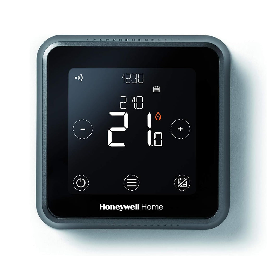 Honeywell Home T6 Smart Thermostat - WiFi, App-Enabled for Savings and Efficiency - Compatible with HomeKit, Google Home, Alexa and IFTTT, White (1 Piece) - Damaged Box