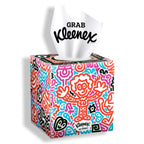 Kleenex x Mr Doodle Limited Edition Design Multipack Facial Tissues - 12 Cube Tissue Boxes, Designed in Collaboration with Mr Doodle, Made to Look Beautiful in The Home. - Damaged Box