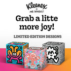 Kleenex x Mr Doodle Limited Edition Design Multipack Facial Tissues - 12 Cube Tissue Boxes, Designed in Collaboration with Mr Doodle, Made to Look Beautiful in The Home. - Damaged Box