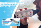 KNOXZY Peak Flow Meter for Adult to Monitor Lung Function - Expiratory Flow Meter to Monitor Respiratory Condition - Spirometry Lung Function Recovery Training Device - Standard Range for Adult - Damaged Box