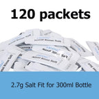 CROING 120 Packets Neti Pot Salt, Nasal Rinse Salt, Sinus Rinse Salt, Nose Wash Sachets for Neti Pots, Sinus Relief,Nasal Irrigation, Nasal Flush - Damaged Box
