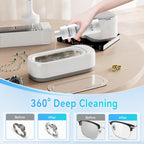 Kunphy Ultrasonic Jewellery Cleaner, Professional Ultrasonic Cleaner Fluid for Use in All Ultrasonic Cleaner Machines, Cleaning Agent Suitable for Cleaning Jewellery, Glasses etc, 120ML
