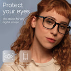 livho High Tech Blue Light Glasses - Advanced 99% Blue Light Blocking Computer Glasses - Anti Eyestrain & UV Glare Protection - Very Good