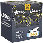 Kleenex(R) Extra Large Facial Tissues - Multipack 24 Compact Tissue Boxes - Soft, Strong and Extra Big