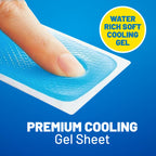 KOOL 'N' SOOTHE Migraine Cooling Gel Sheets, 14 Pack - Damaged Box