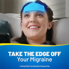 KOOL 'N' SOOTHE Migraine Cooling Gel Sheets, 14 Pack - Damaged Box