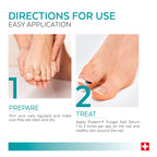 PODERM - FUNGAL NAIL TREATMENT - Nail Fungus Treatment for Toenail - Exceptional and Powerful Plants Anti-Fungal Restorative Properties - Professional Foot/Hand Treatment - Quick&Easy - Swiss Made - Damaged Box