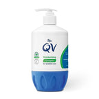 QV Cream with 10% Glycerin (500g) Rich Protective Moisturiser for Sensitive, Dry Skin, Fragrance Free, Noncomedogenic Body Cream, Hydrating Skin Care for Eczema, Psoriasis, Dermatitis, Pump Bottle