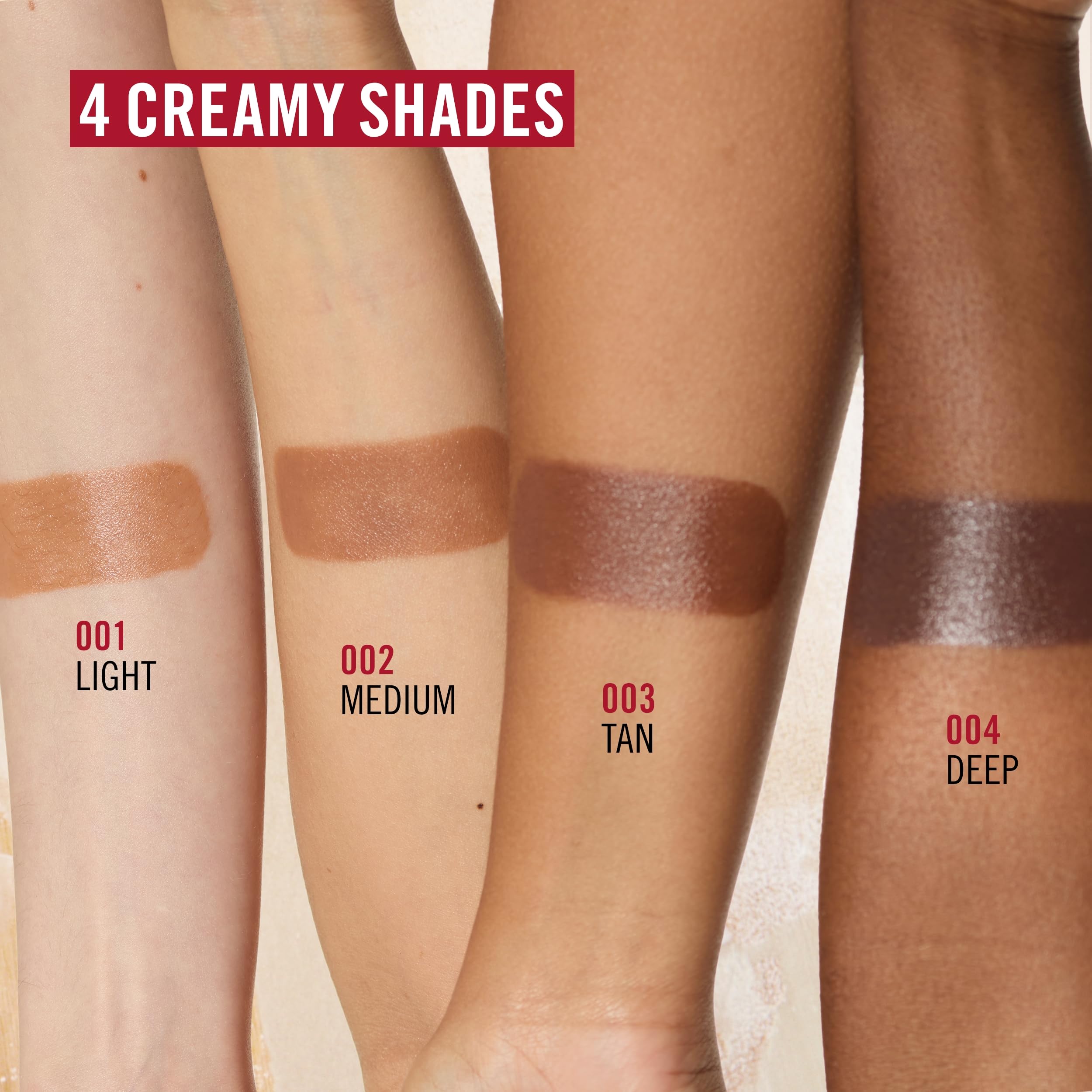 Rimmel Multi Tasker 3 in 1 Bronzing Stick, 001 Light, Sculpted and Bronzed Glow, All-Day Wear, Sheer and Dewy Finish, Infused with Vitamin C & E, Vegan Formula, Cruelty-Free