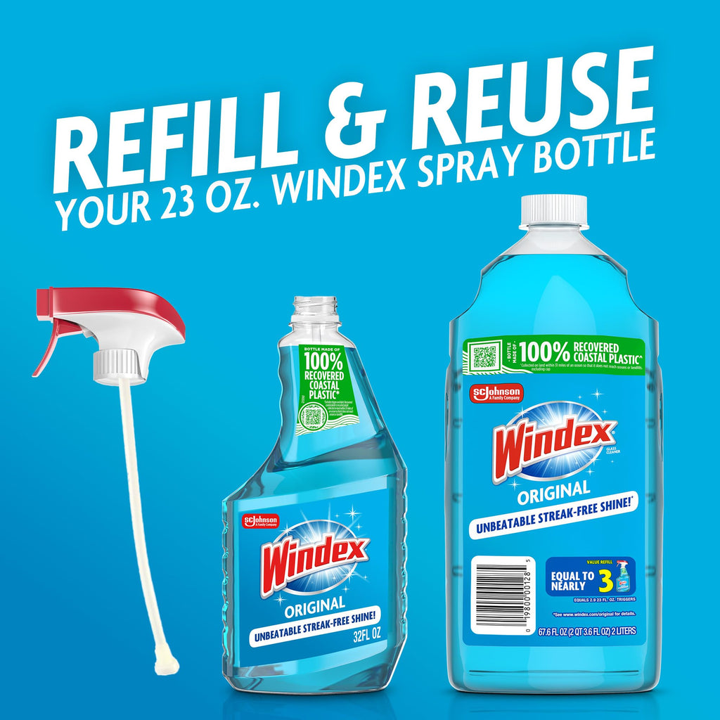 Sc Johnson Sc Johnson #00128 67.6Oz Windex Refill - Damaged Box