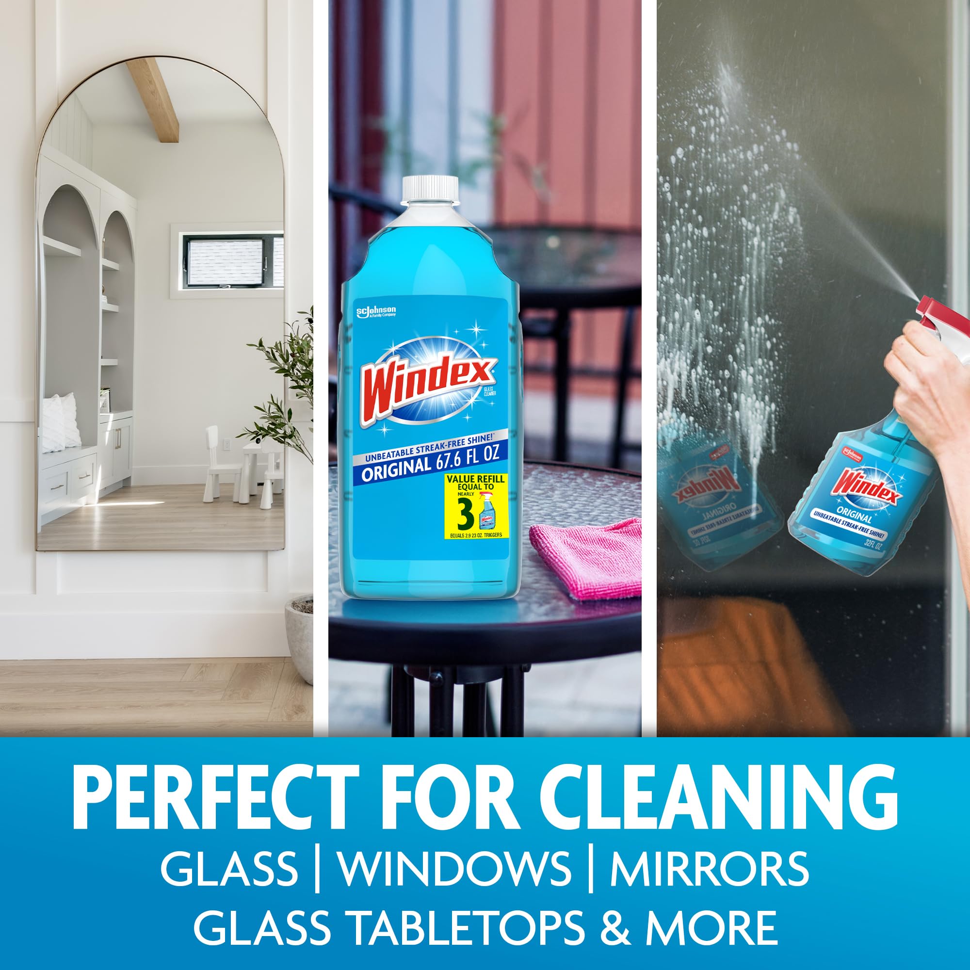 Sc Johnson Sc Johnson #00128 67.6Oz Windex Refill - Damaged Box