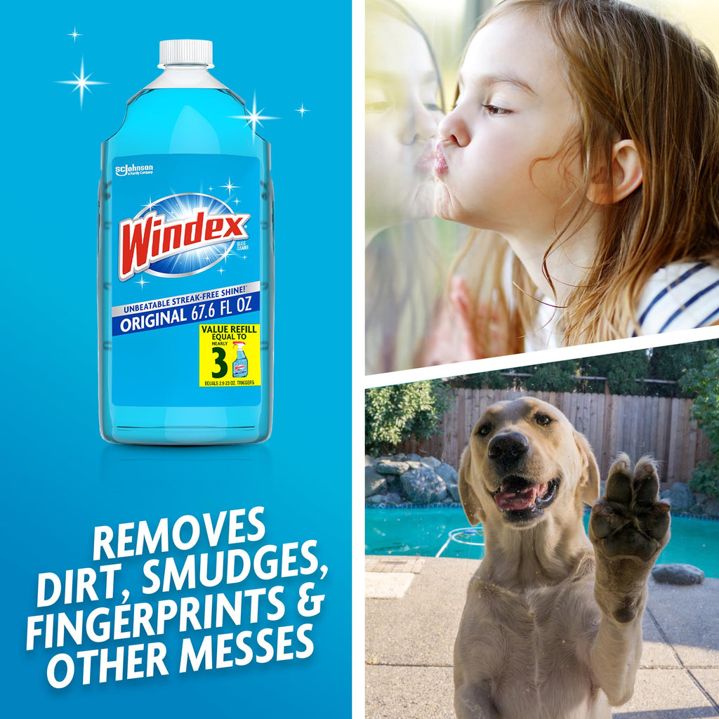 Sc Johnson Sc Johnson #00128 67.6Oz Windex Refill - Damaged Box