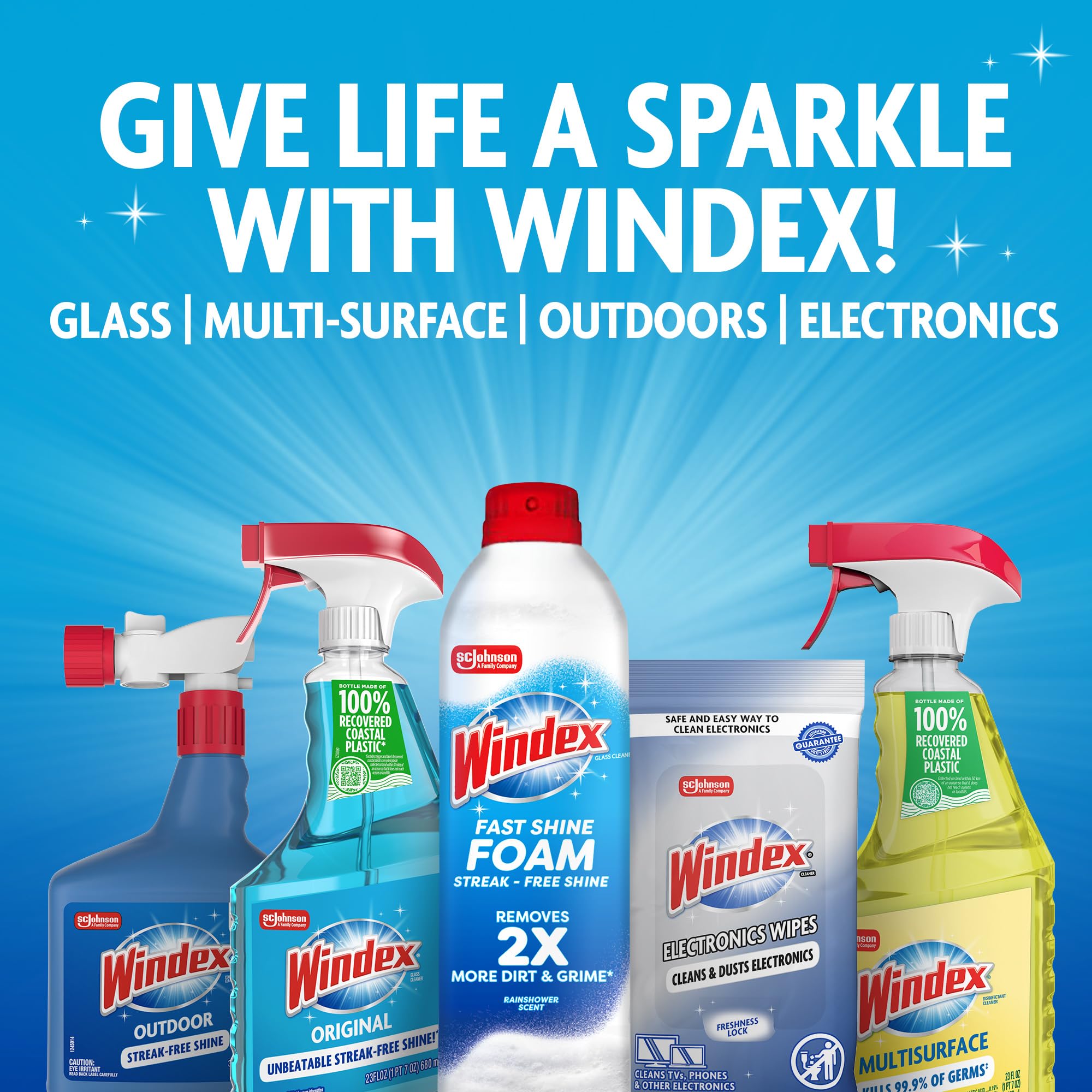 Sc Johnson Sc Johnson #00128 67.6Oz Windex Refill - Damaged Box