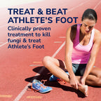 Scholl Advance Athlete's Foot Cream, 15g - Antifungal Treatment Cream for Athlete's Foot, Kills The Fungi That Cause Athlete's Foot