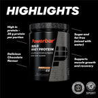Powerbar - Black Line - Build Whey Protein - Chocolate - 572g - vegetarian protein powder - BBE 05/2026