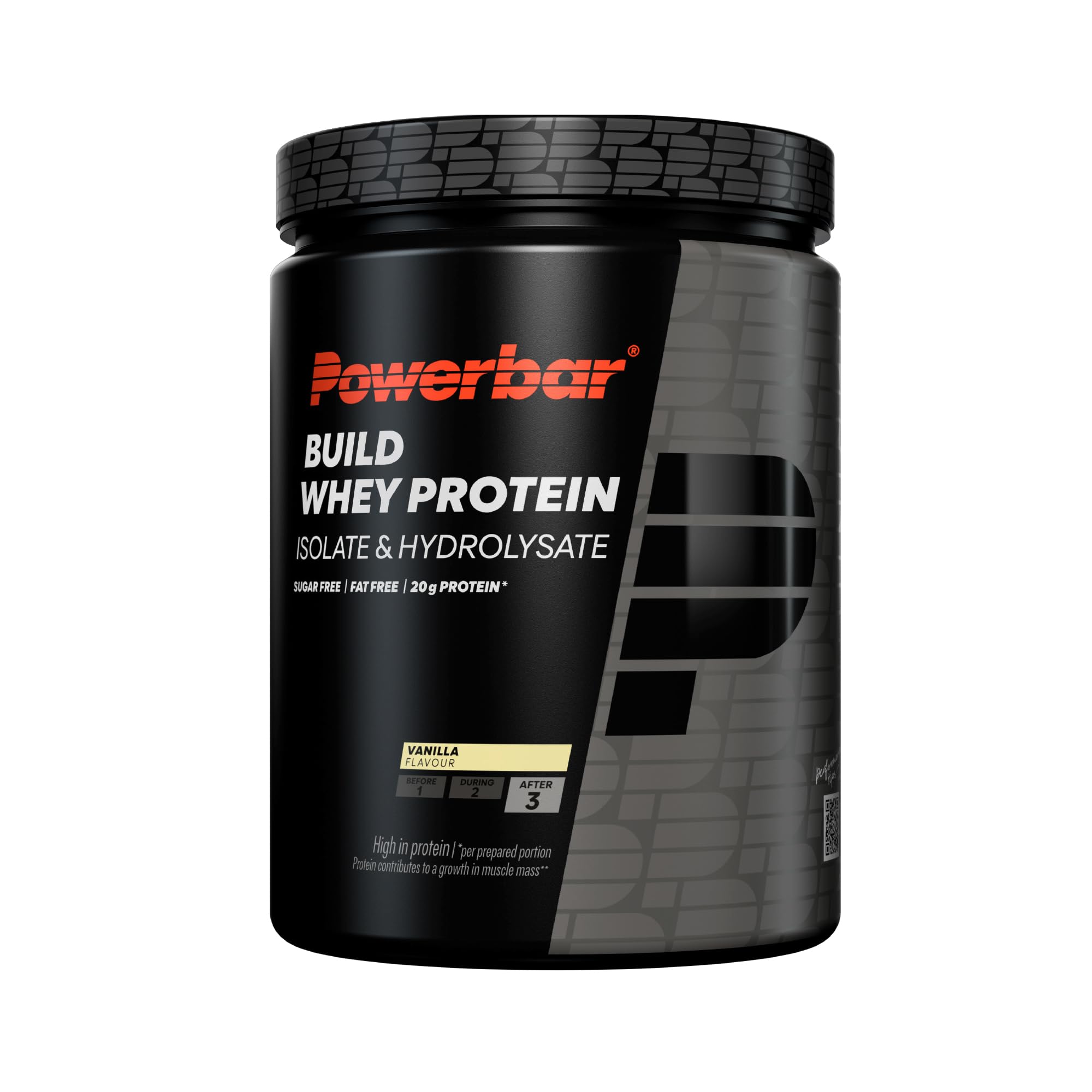 Powerbar - Black Line - Build Whey Protein - Chocolate - 572g - vegetarian protein powder - BBE 05/2026