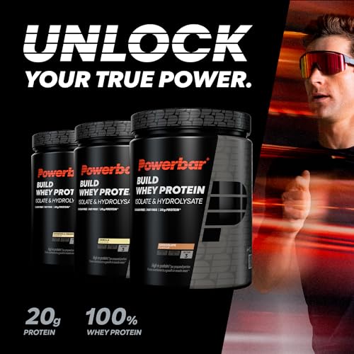Powerbar - Black Line - Build Whey Protein - Chocolate - 572g - vegetarian protein powder - BBE 05/2026