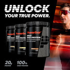 Powerbar - Black Line - Build Whey Protein - Chocolate - 572g - vegetarian protein powder - BBE 05/2026