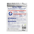 SCI-MX Ultra Whey Protein Muscle Building & Recovery Protein Powder with Naturally Occurring Glutamine & Amino Acids - Raspberry Cheesecake Flavour - 800g (18 Servings) - BBE 06/2026
