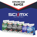SCI-MX Ultra Whey Protein Muscle Building & Recovery Protein Powder with Naturally Occurring Glutamine & Amino Acids - Raspberry Cheesecake Flavour - 800g (18 Servings) - BBE 06/2026